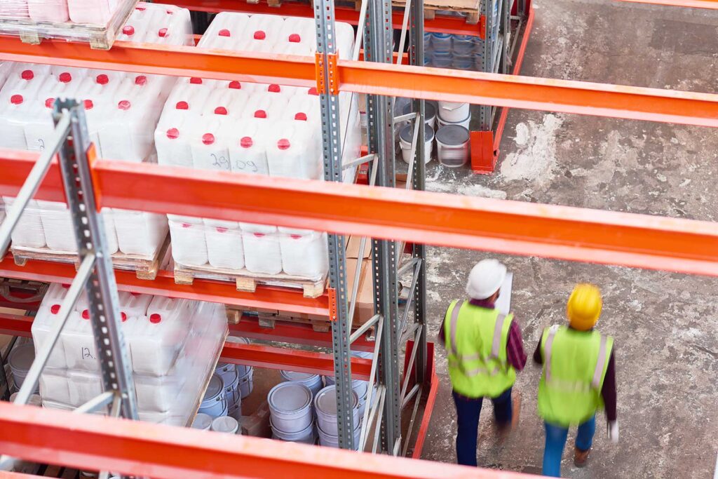 warehouse in construction store JTUYQN2