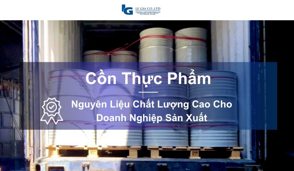Cồn Thực Phẩm Là Gì