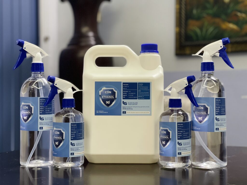 Phân tích tính chất vật lý của Ethanol 96 độ và 99.5