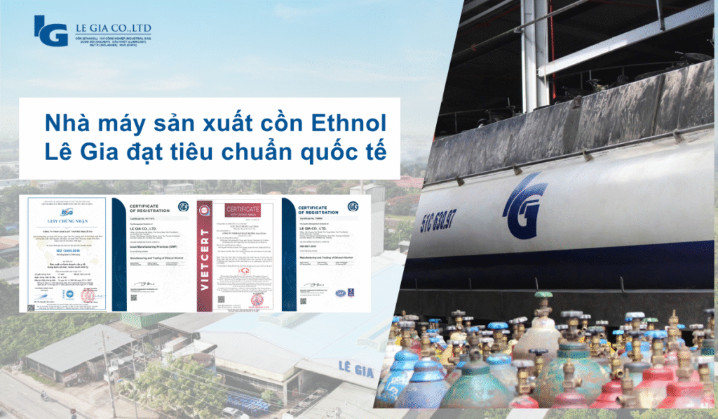 Nhà máy sản xuất cồn Ethanol Lê Gia