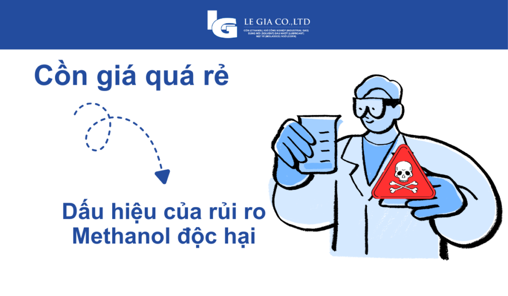 Methanol gây hại