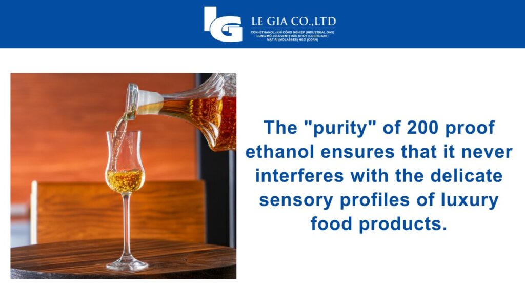 What exactly is 200 proof food grade ethanol