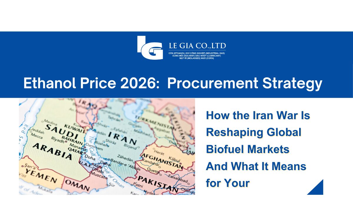 thanol Price 2026: How the Iran War Is Reshaping Global Biofuel Markets — And What It Means for Your Procurement Strategy