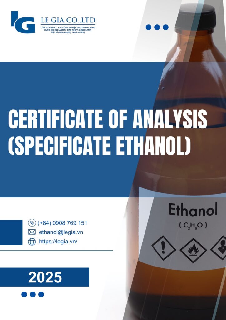 CERTIFICATE-OF -ANALYSIS-SPECIFICATE- ETHANOL
