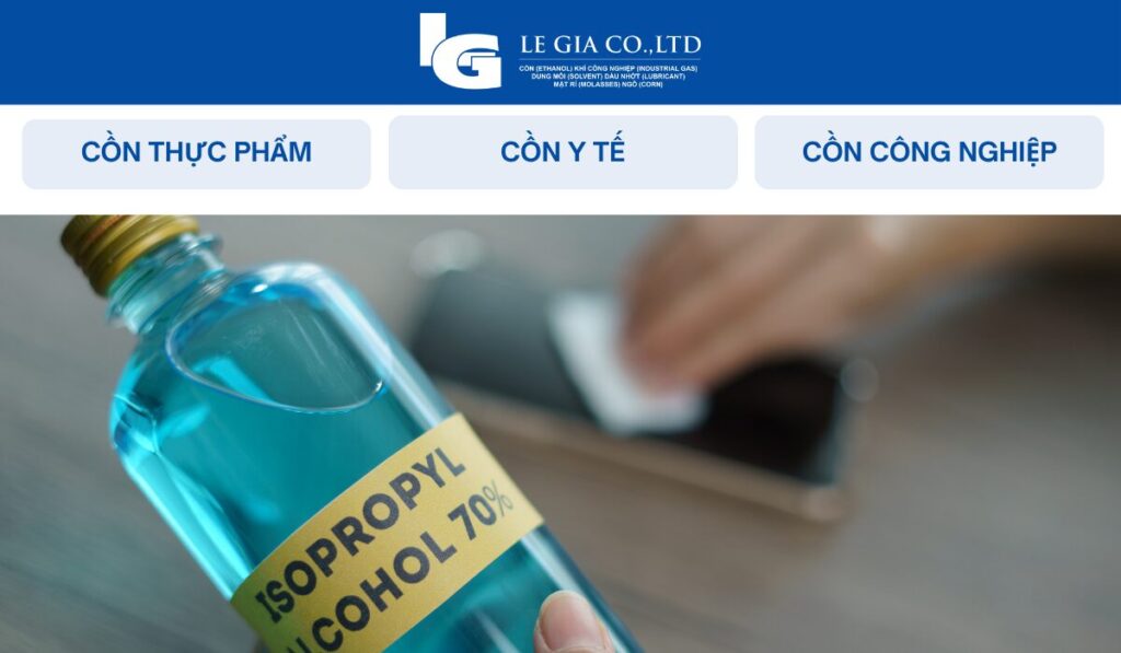 Cồn Y Tế Medical Grade Lê Gia (2)