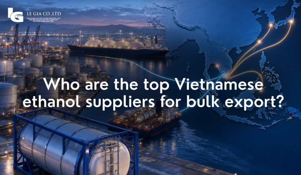 Who are the top Vietnamese ethanol suppliers for bulk export