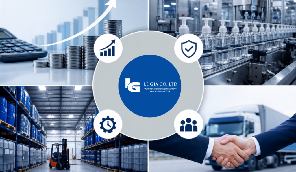 Le Gia delivered ROI for sanitizer manufacturers